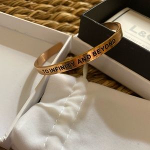 Lillian & Co. to Infiniti and Beyond rose gold bracelet